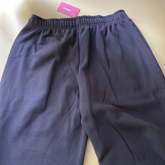 Edikted Navy Blue Sweatpants with Heart - Picture 7 of 9